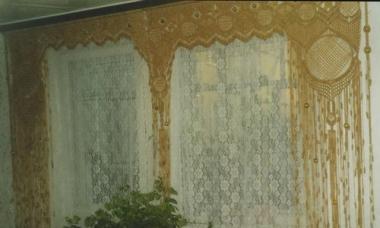 Curtains using the macrame technique - beautiful and original home decor with your own hands